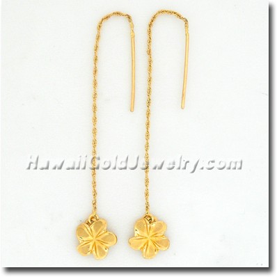 Hawaiian Plumeria Strand - Hawaii Gold Jewelry