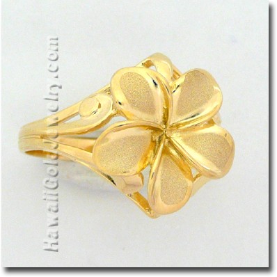 Hawaiian Basket Ring - Hawaii Gold Jewelry