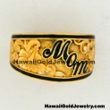 Mom Ring - Hawaiian Gold Jewelry